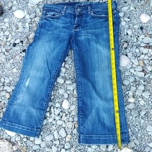 7 for all Mankind cropped jeans